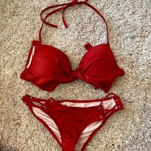 Red bikini from target